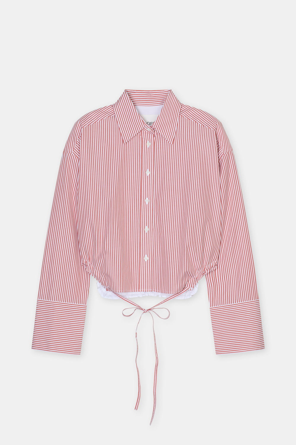 Gathered shirt