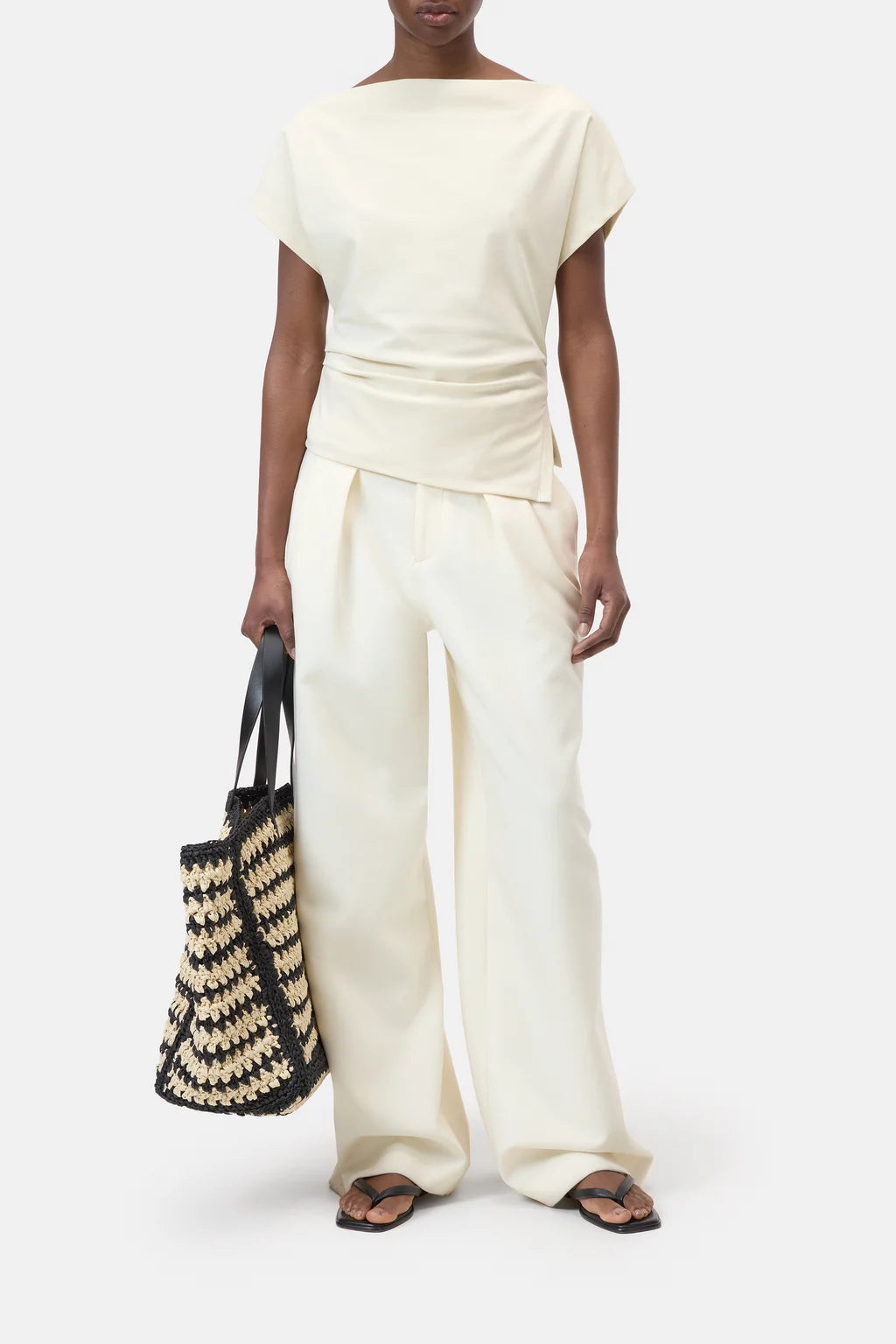 Closed Off-Shoulder Top