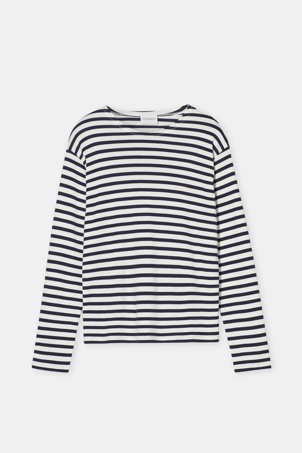 CLOSED Striped Cotton Longsleeve - Dark Night