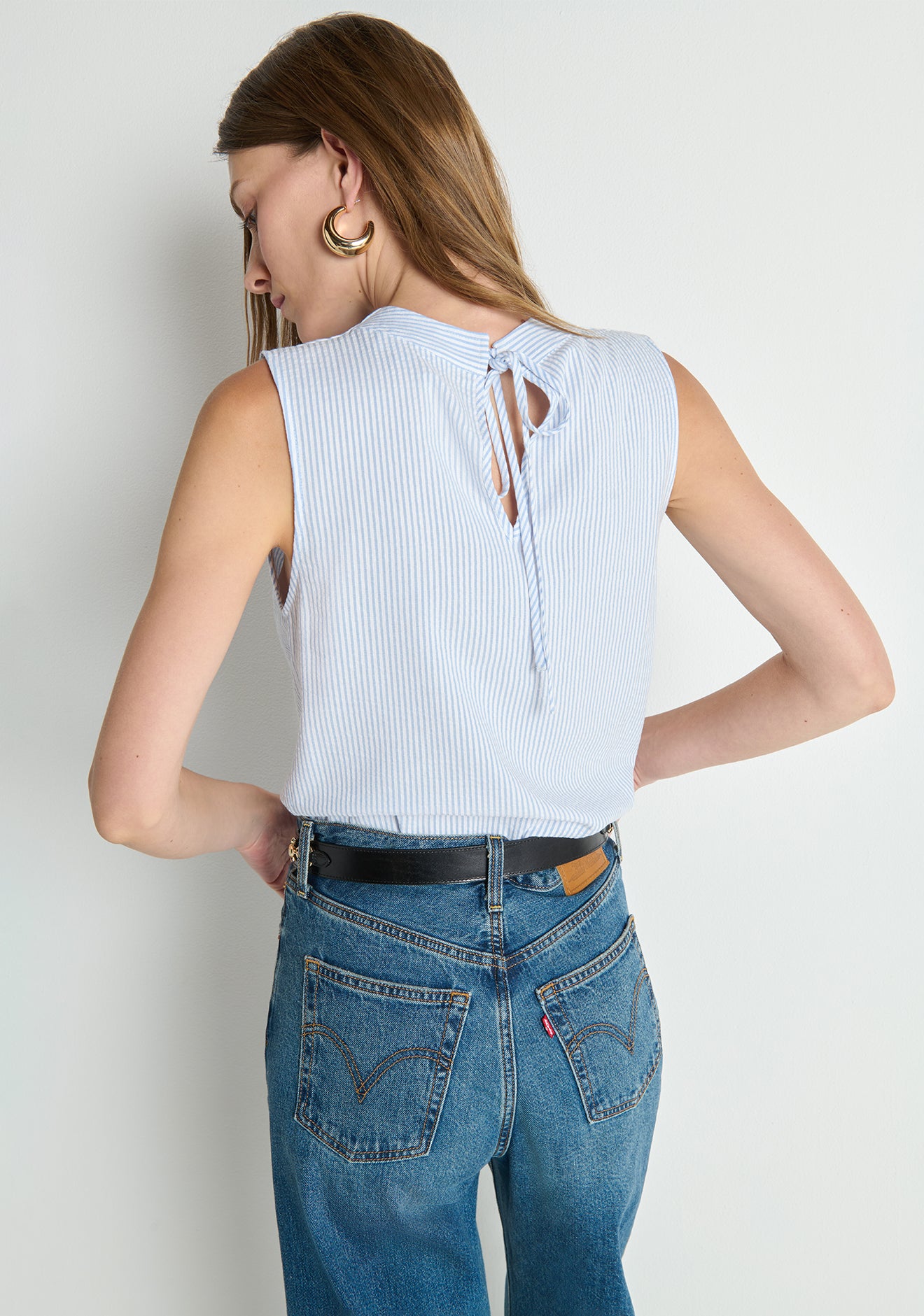 Cille Cowl Neck Tank