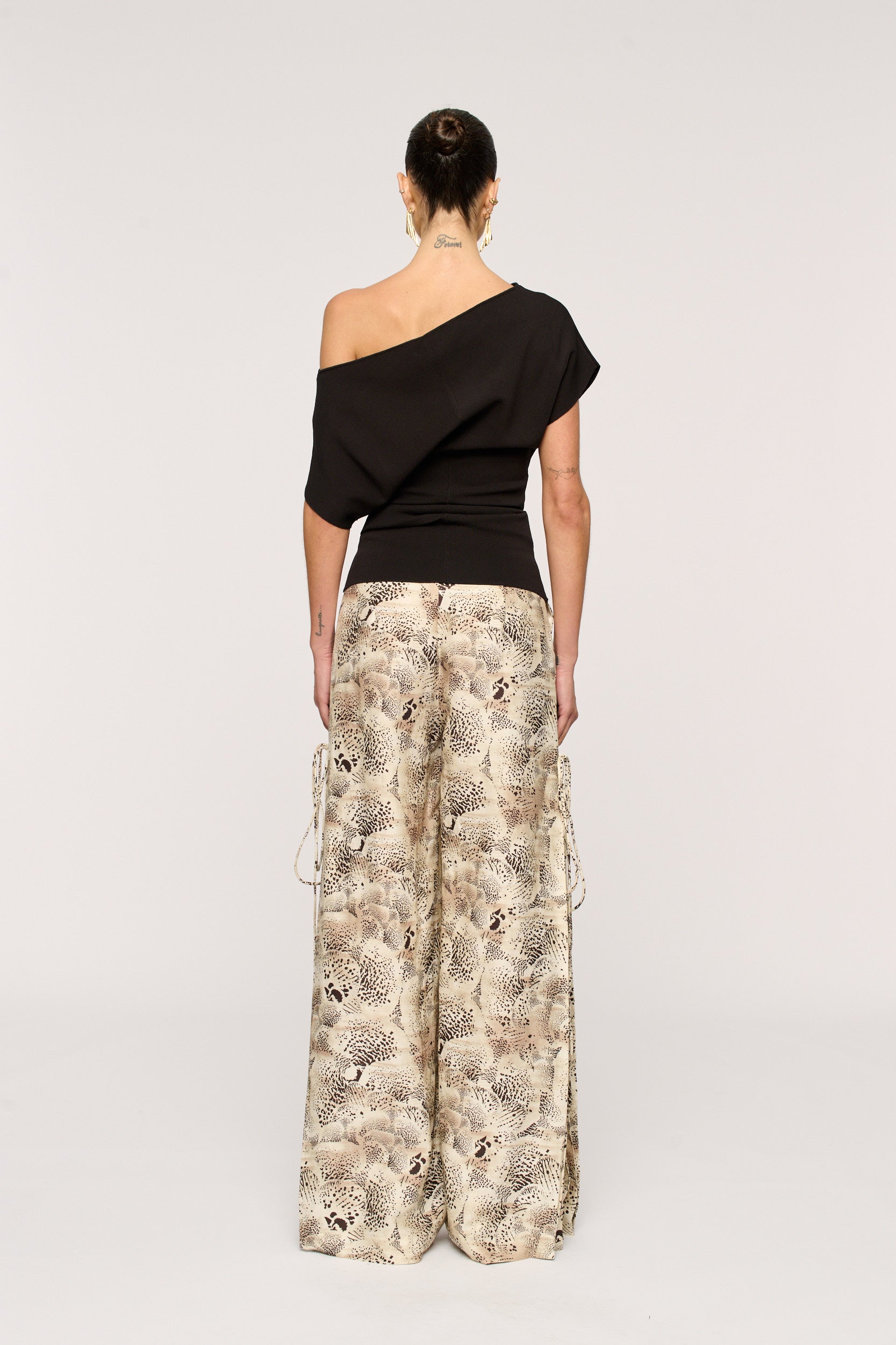 CARLOS SIDE TIE TROUSER