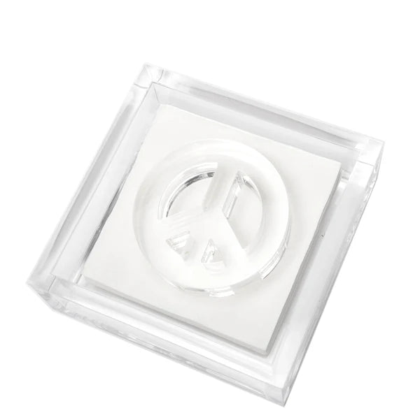 Tara Wilson Designs Cocktail Napkin Holder - Peace Sign
