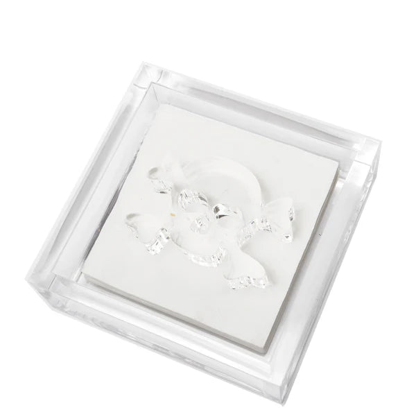 Tara Wilson Designs Cocktail Napkin Holder - Skull