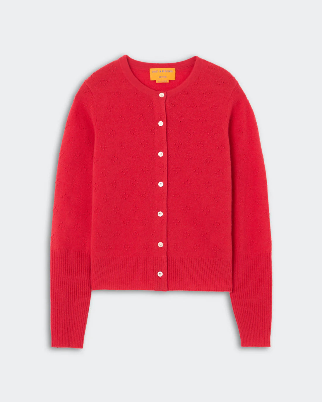 Guest In Residence Compass Jane Cardigan - Scarlet