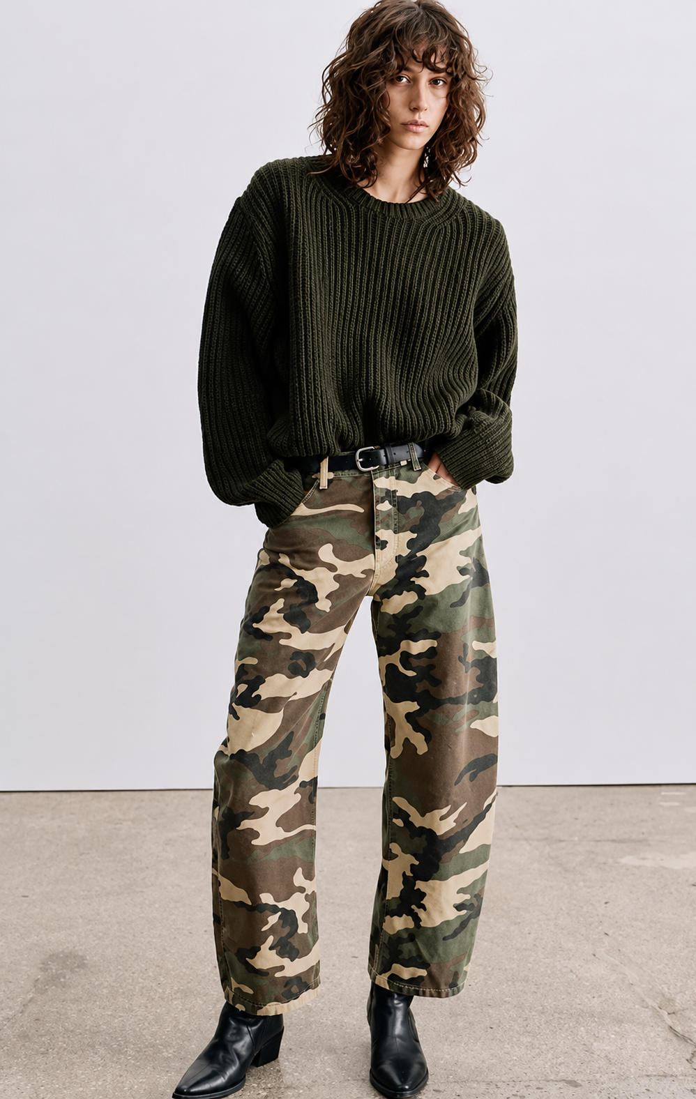 Nili Lotan Tribeca Camo Pant