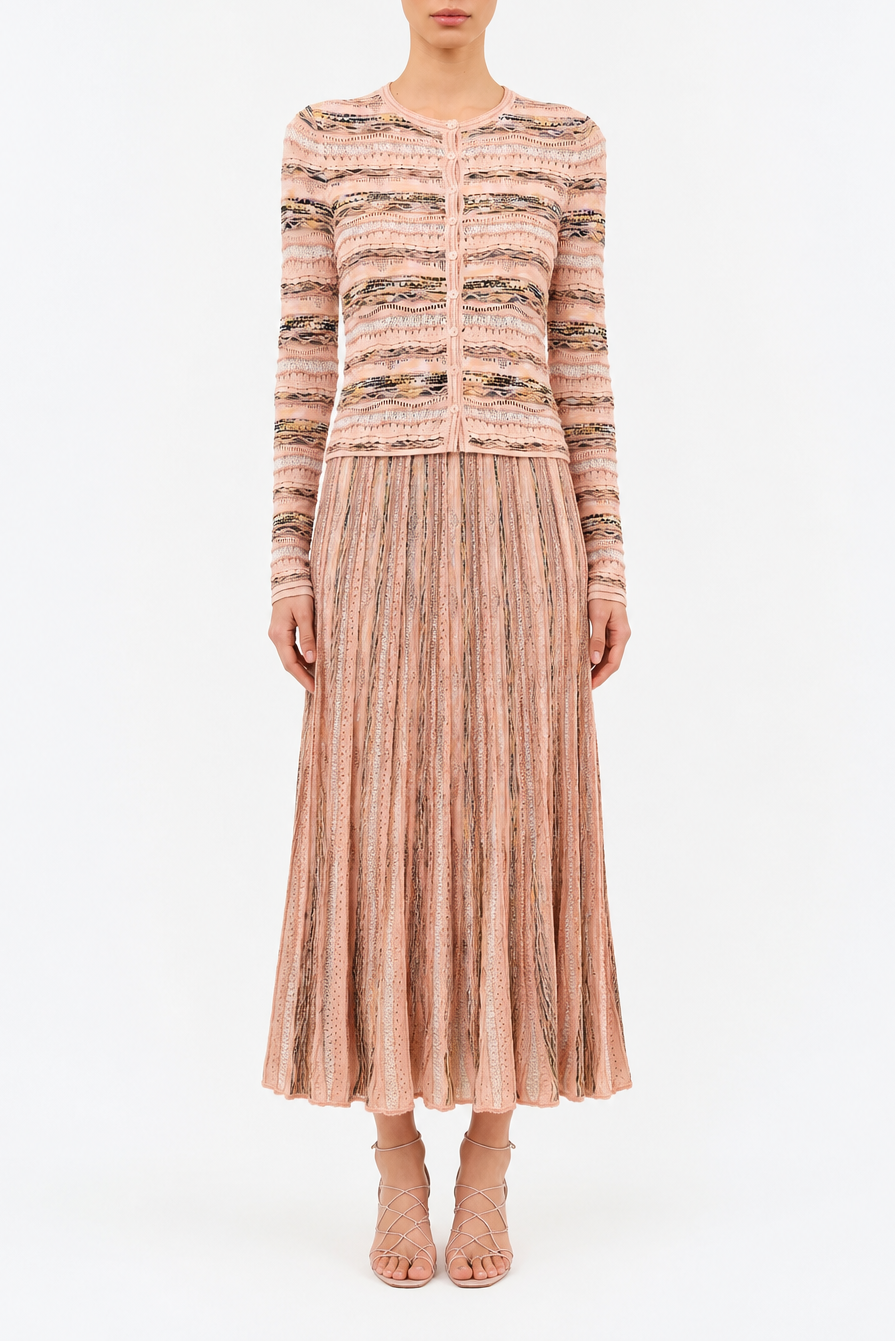 Ulla Johnson Clio Knit Midi Skirt