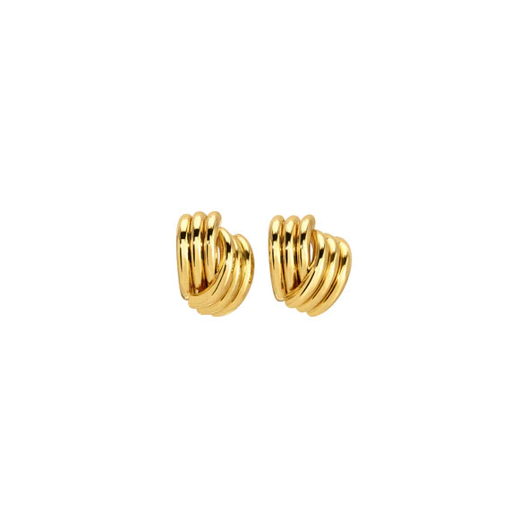 Heaven Mayhem Clove Earrings - Gold