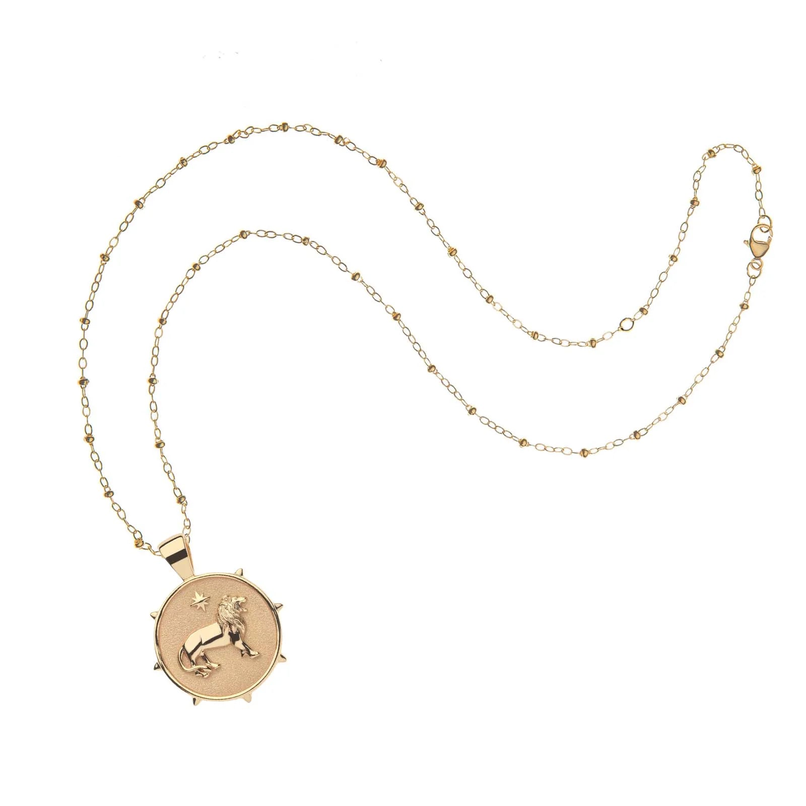 Jane Win COURAGE Small Pendant Coin