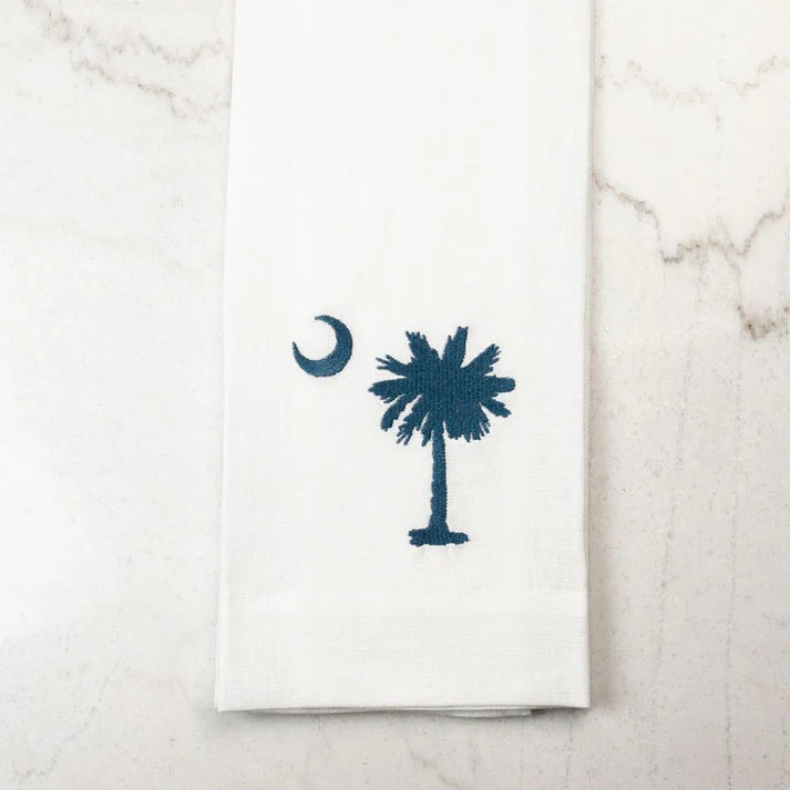 Arte Italica Palmetto Linen Towel