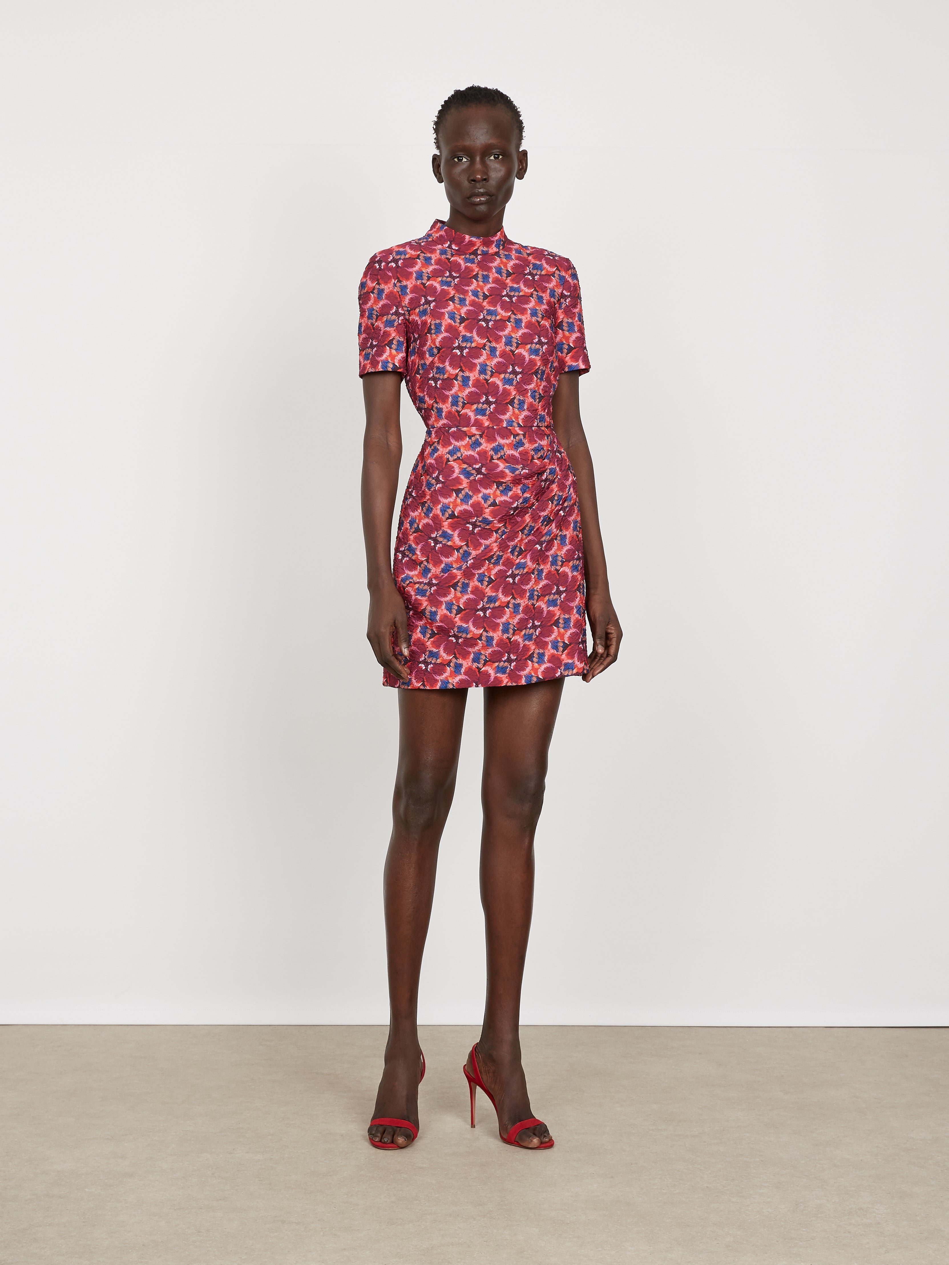 DRAPED MIN DRESS 11096