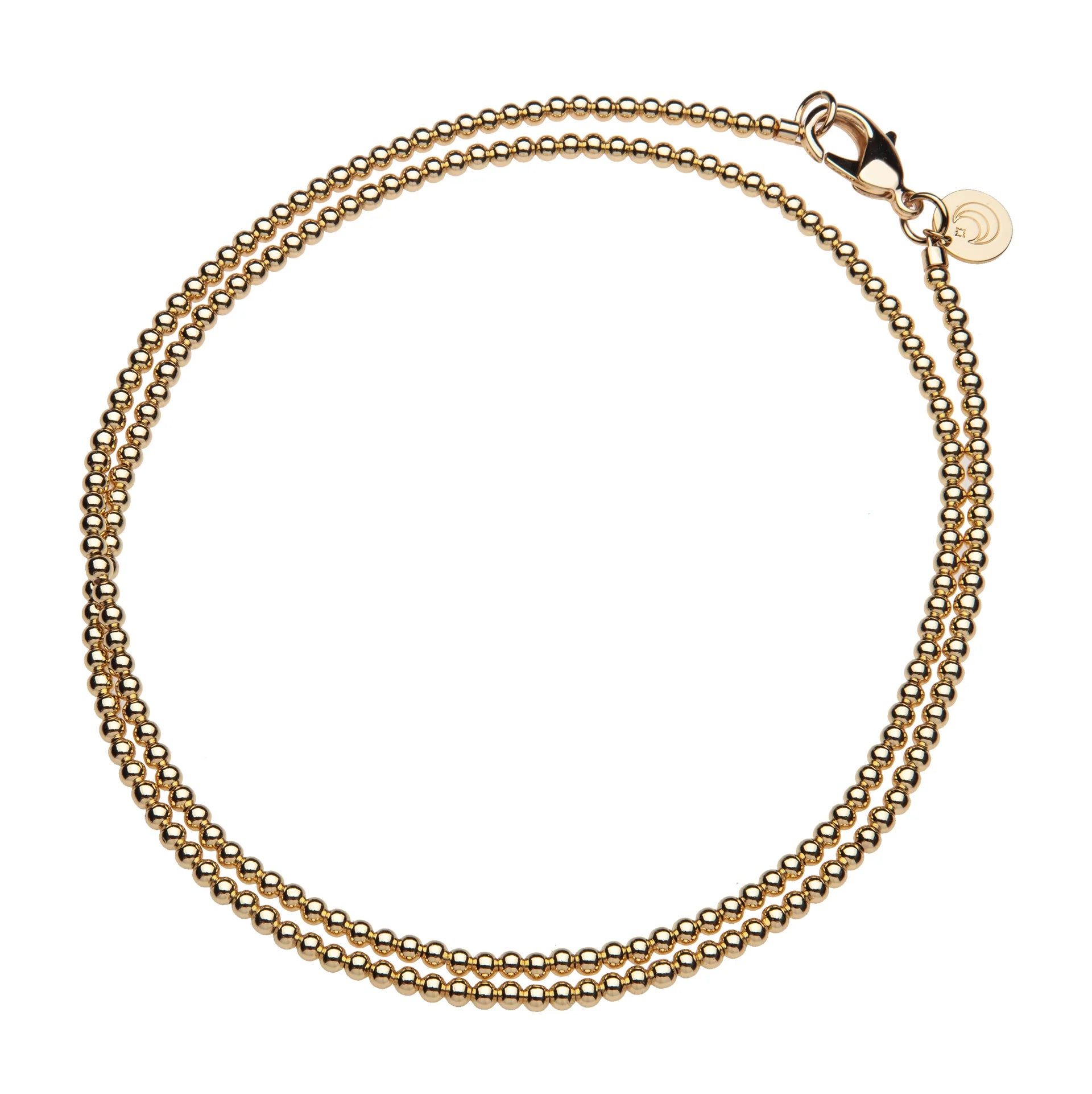 Jane Win Double Wrap Beaded Necklace