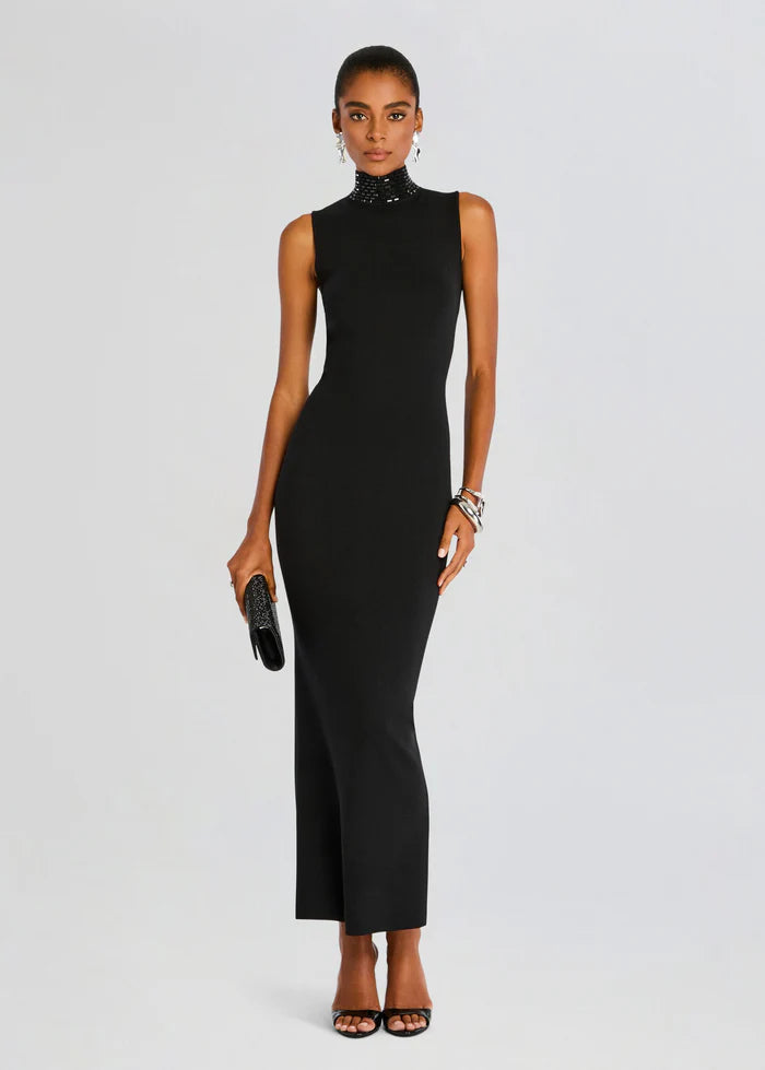 Retrofête Envy Embellished Knit Dress