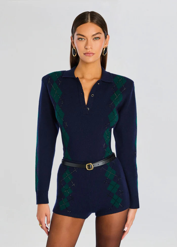 Retrofête Nicolina Embellished Polo