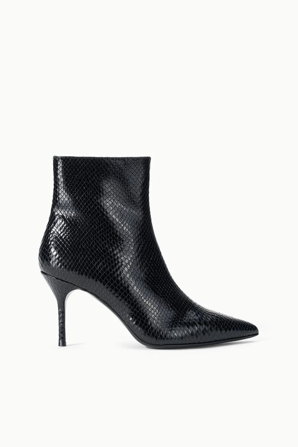 Staud Sebastian Ankle Boot - Black Snake
