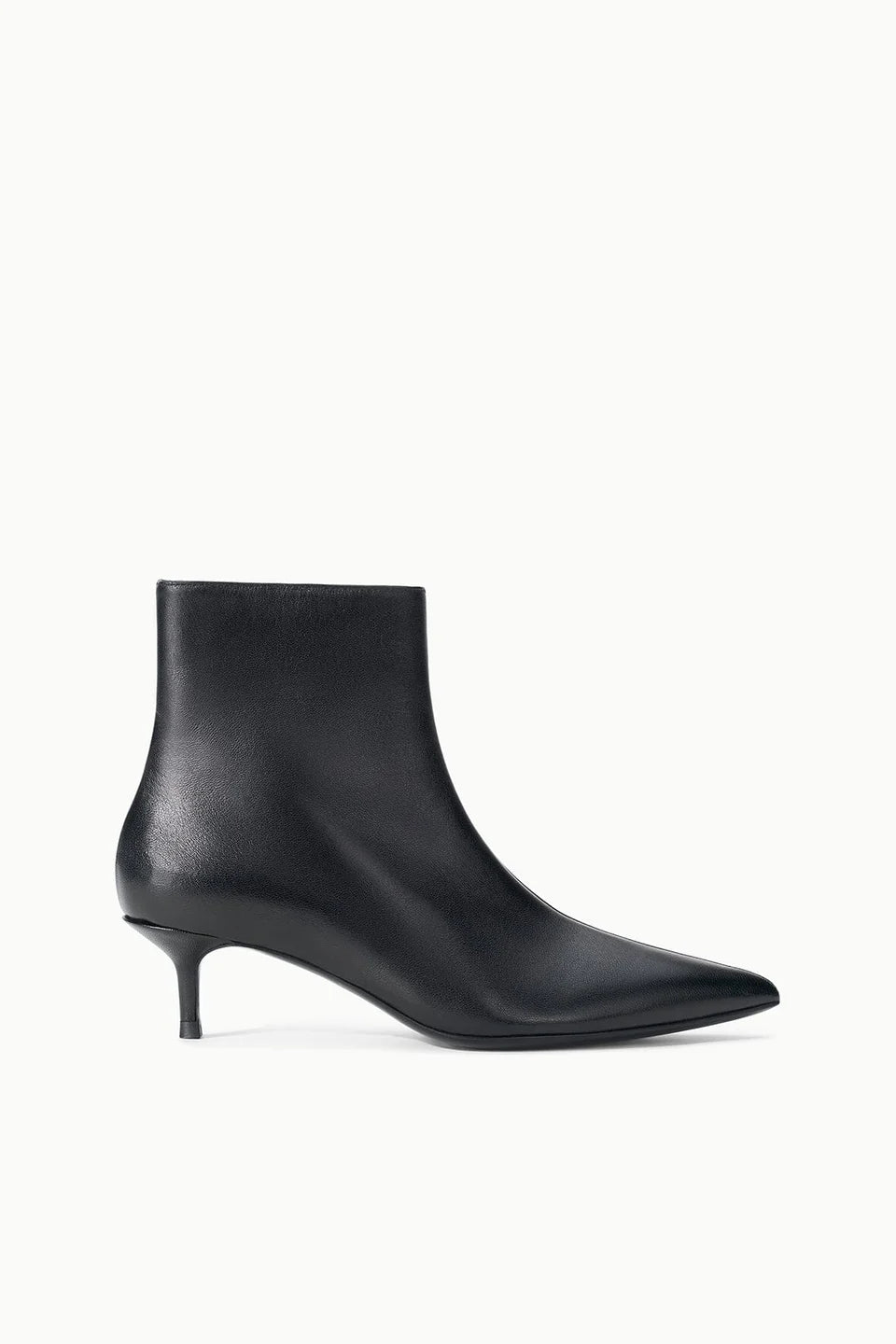 Staud Sebastian Ankle Kitten Heel Boot - Black