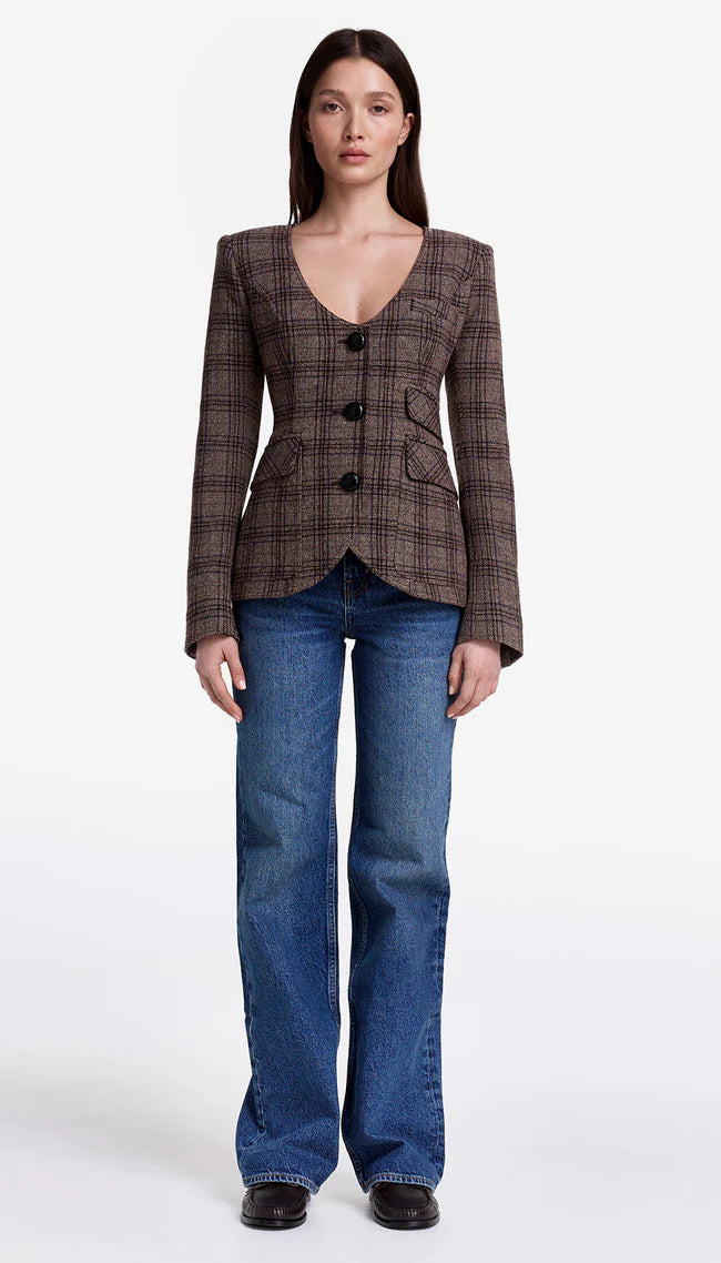 Smythe Portrait Neck Blazer