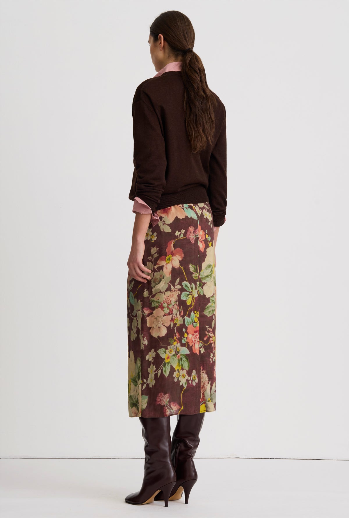 Asymmetrical Overlay Skirt