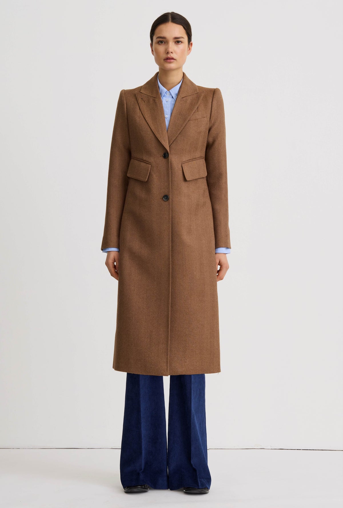 Brando Coat Detachable Collar