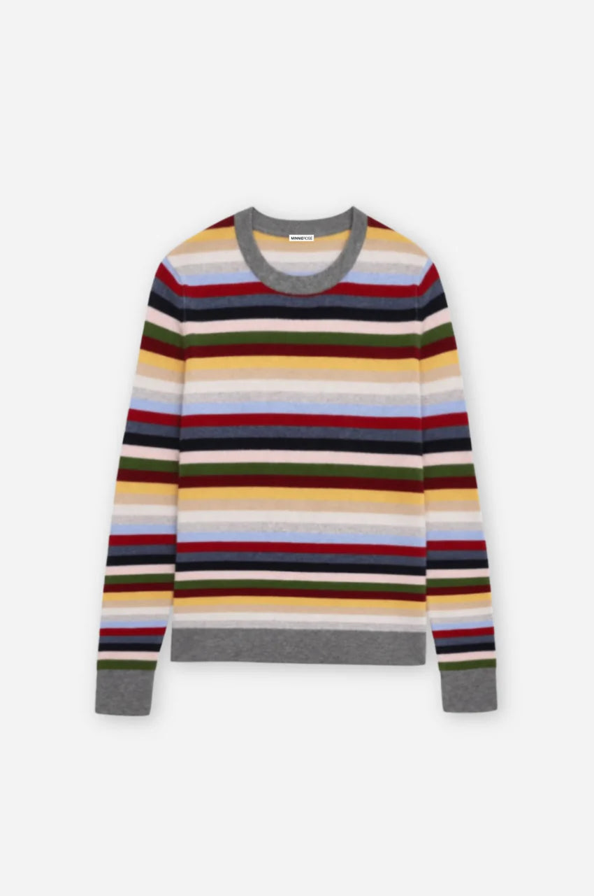 Minnie Rose Longsleeve Striped Crew