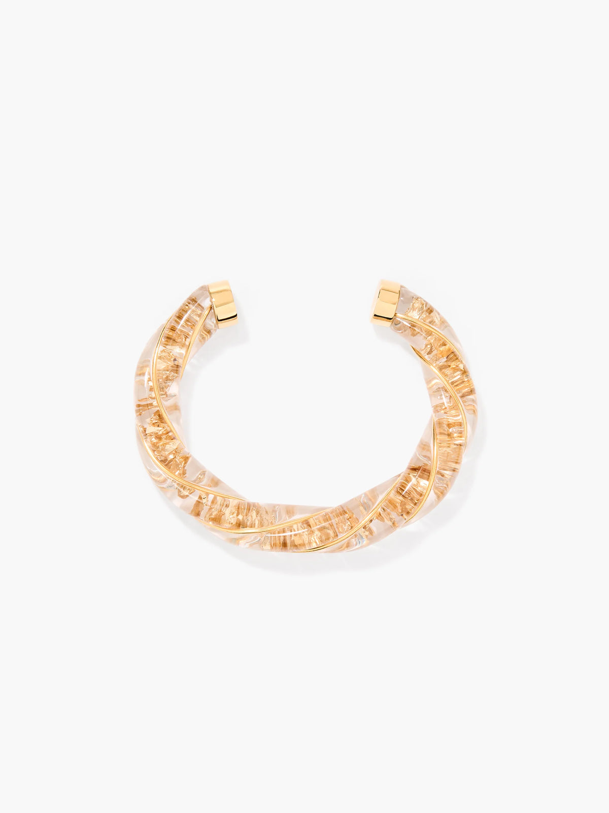 Aurelie Bidermann Diana Golden Leaves Bangle