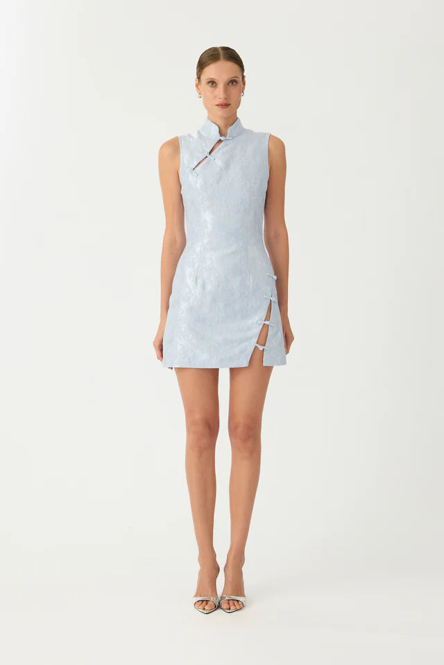sau lee blue mini dress Ines Brocade The Bruna brocade dress MATCHINGSETS DVIDS - Images - SIZE:XL
