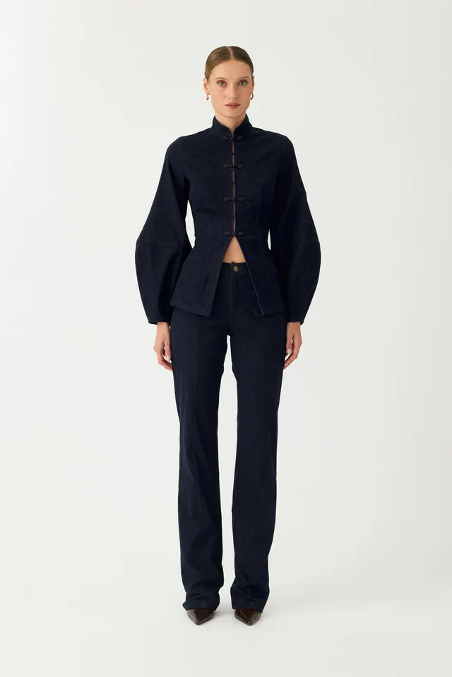 Sau Lee Issac Denim Shirt
