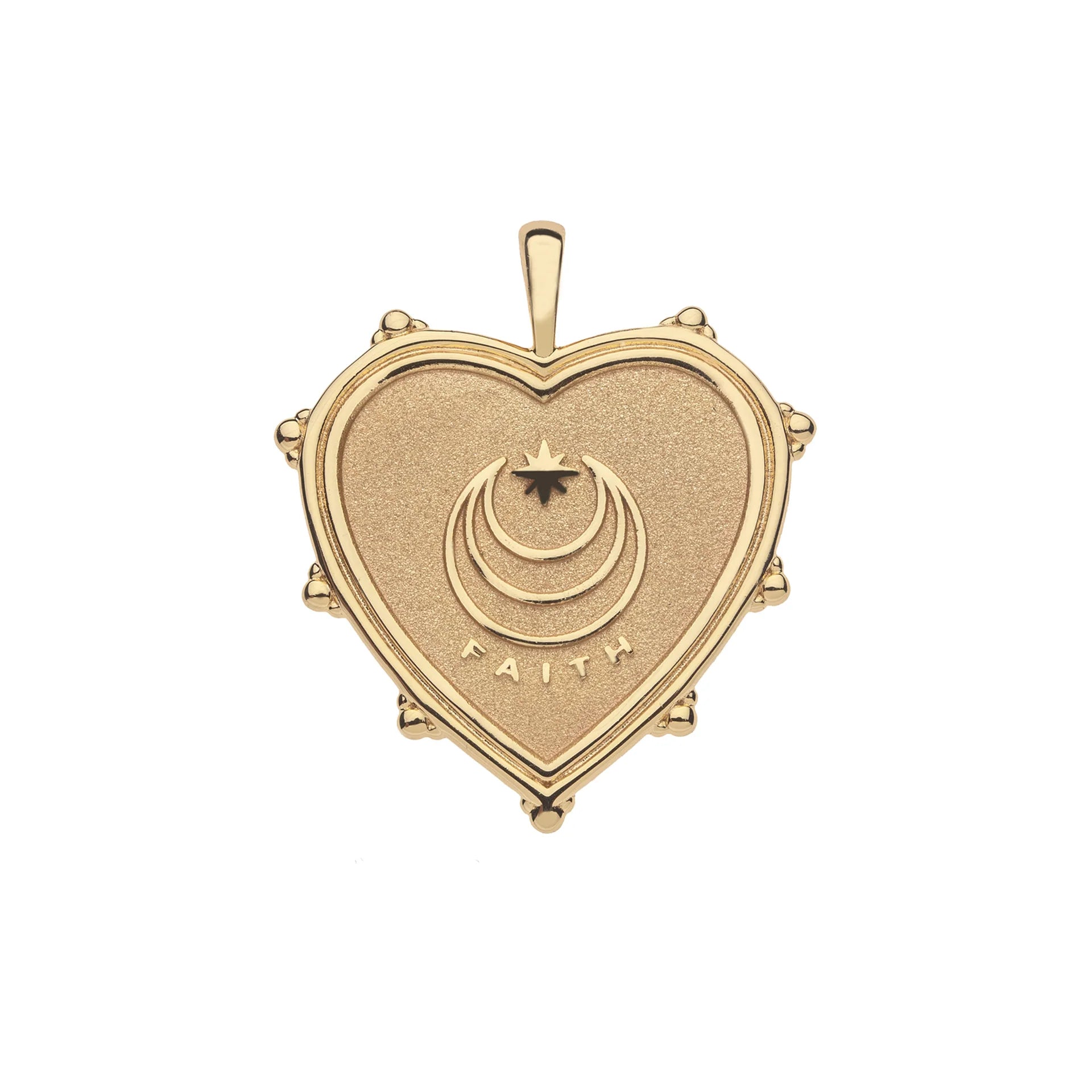 Jane Win FAITH JW Heart Pendant