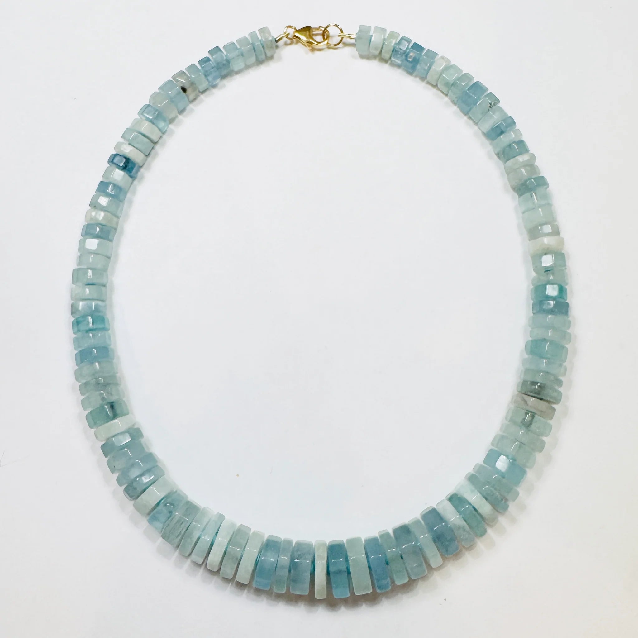 Theodosia Aquamarine Statement Necklace