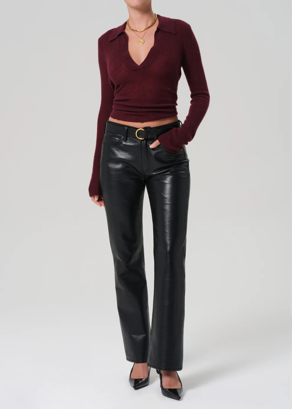 Citizens of Humanity Genova Leather Pant