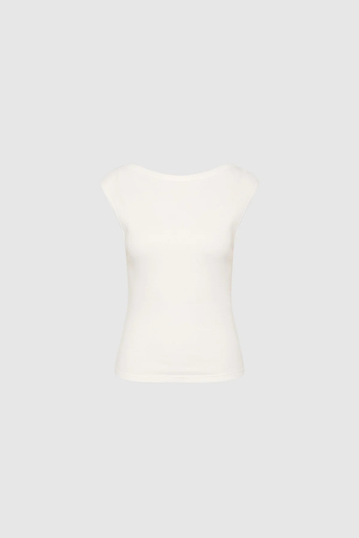 St. Agni Organic Cotton Ballerina Top - White