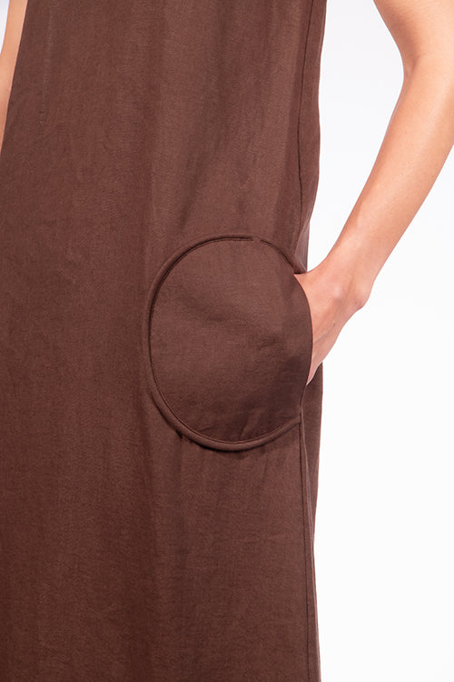 SOLID MAXI DRESS