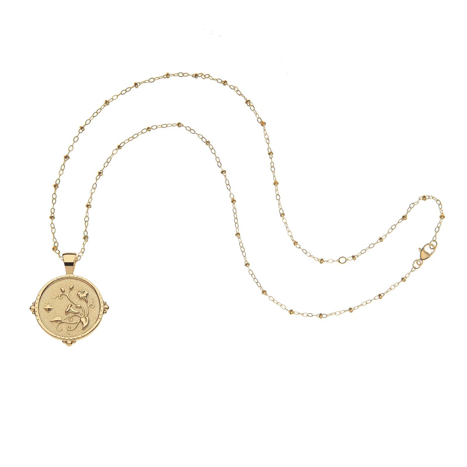 Jane Win GRACE Small Pendant Coin Necklace