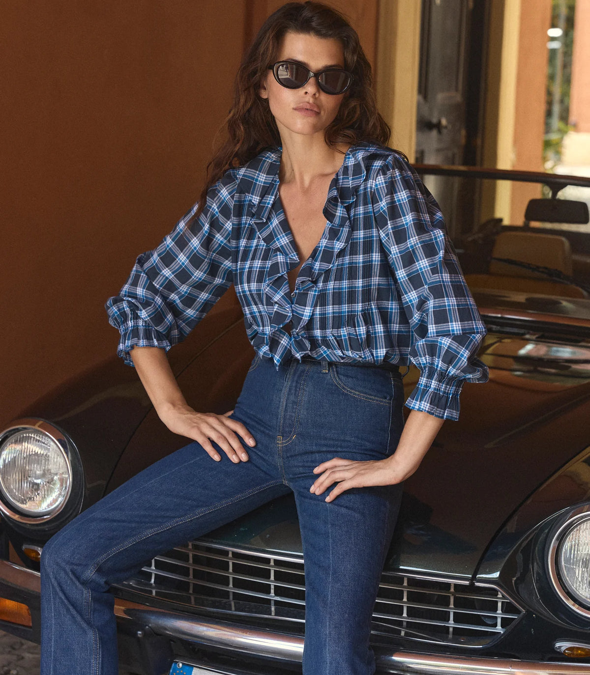 Doen Hardy Top - Valmont Plaid