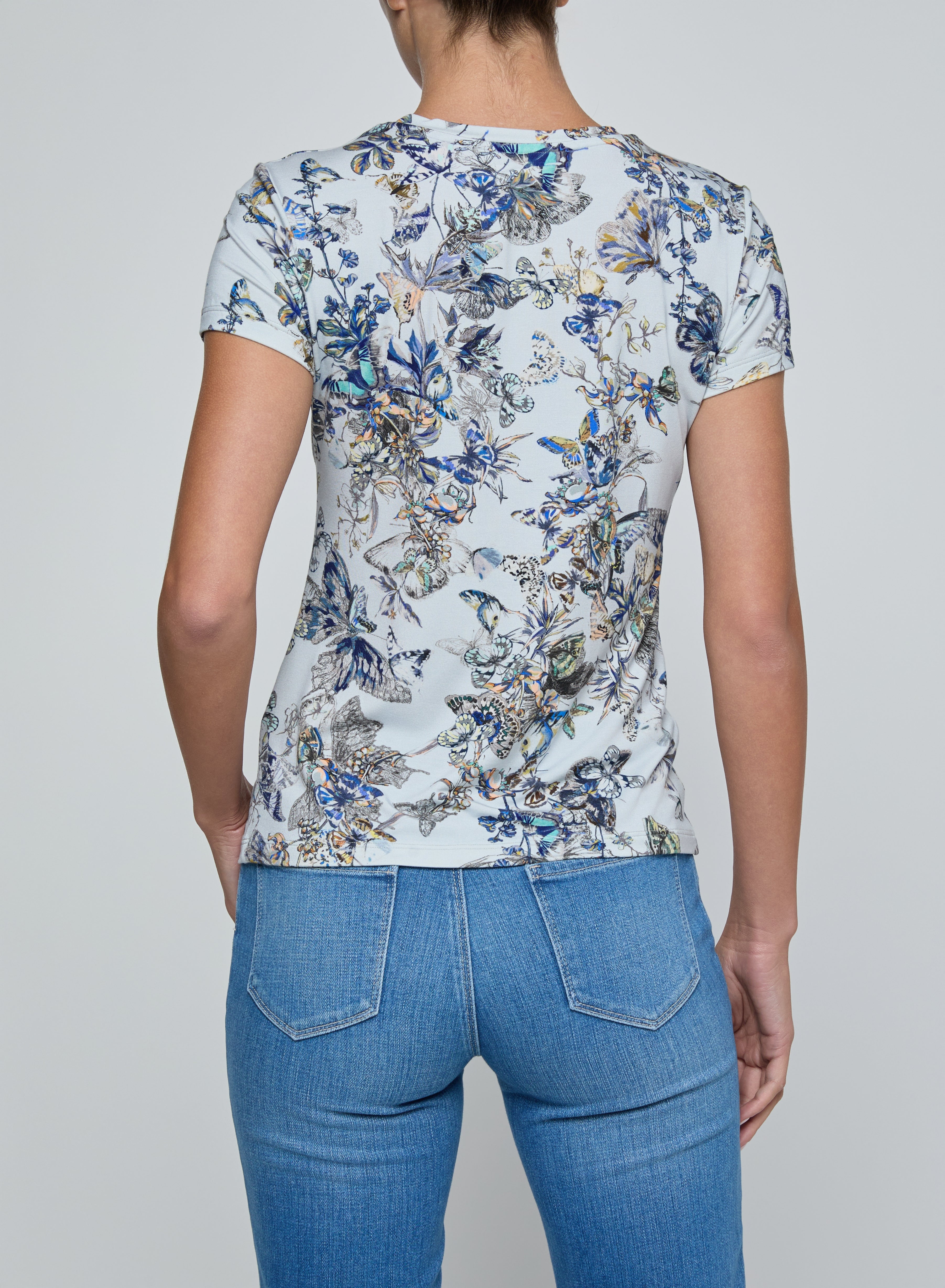 RESSI S/S CREW WTCLR BFLY