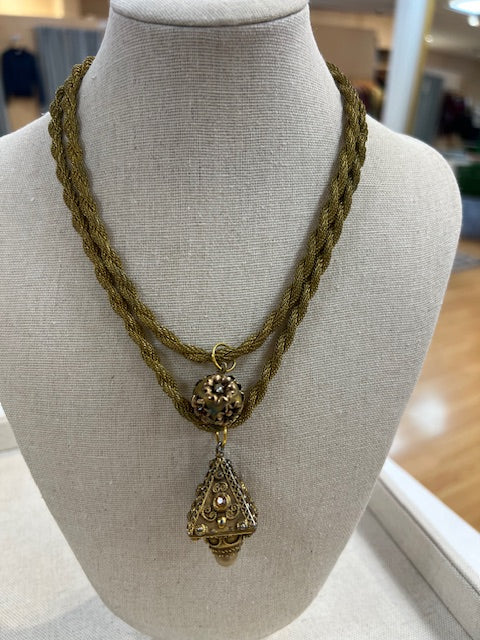 Cara Brown Designs Double Tier Necklace