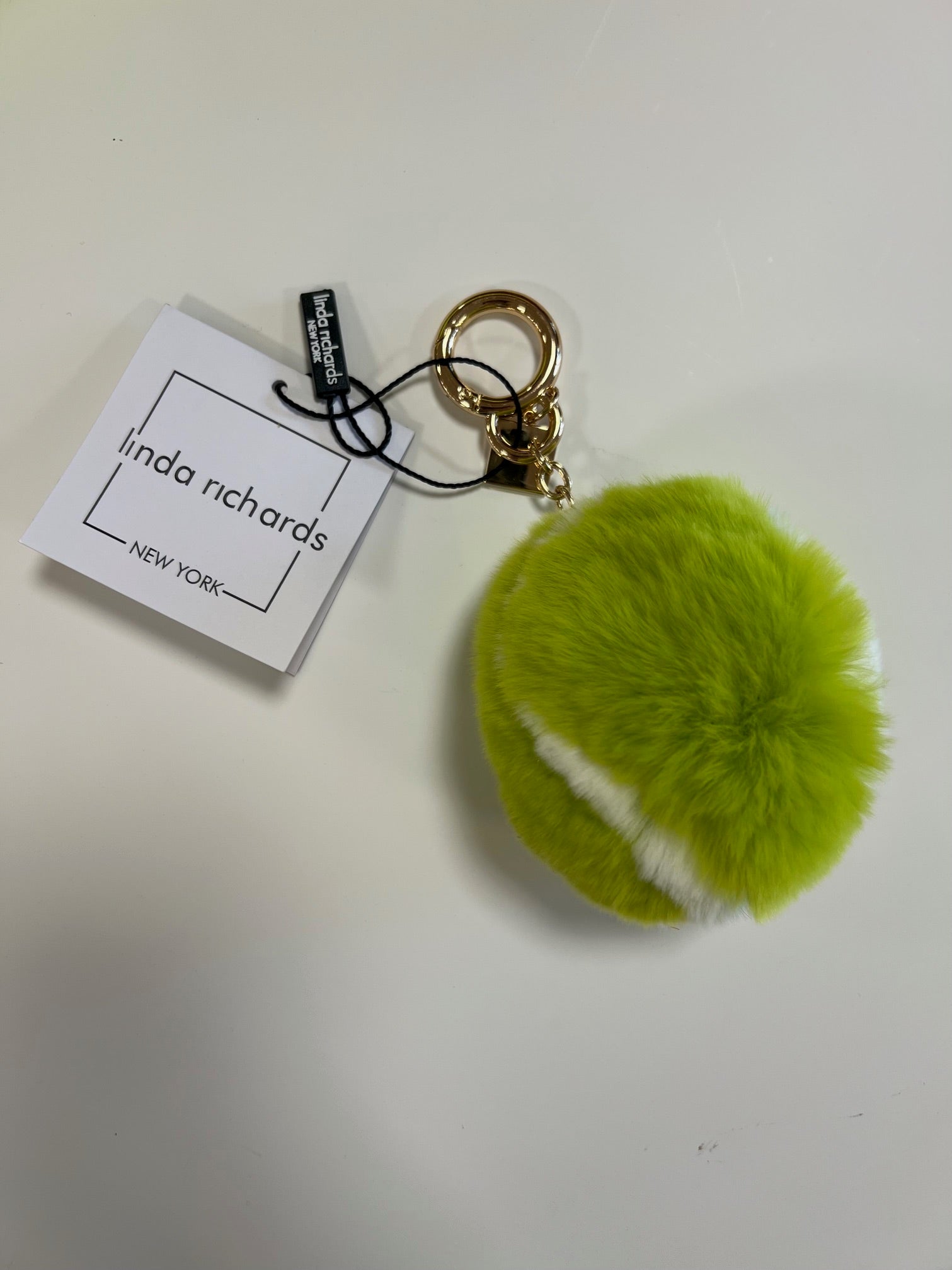 Linda Richards Tennis Ball Keychain