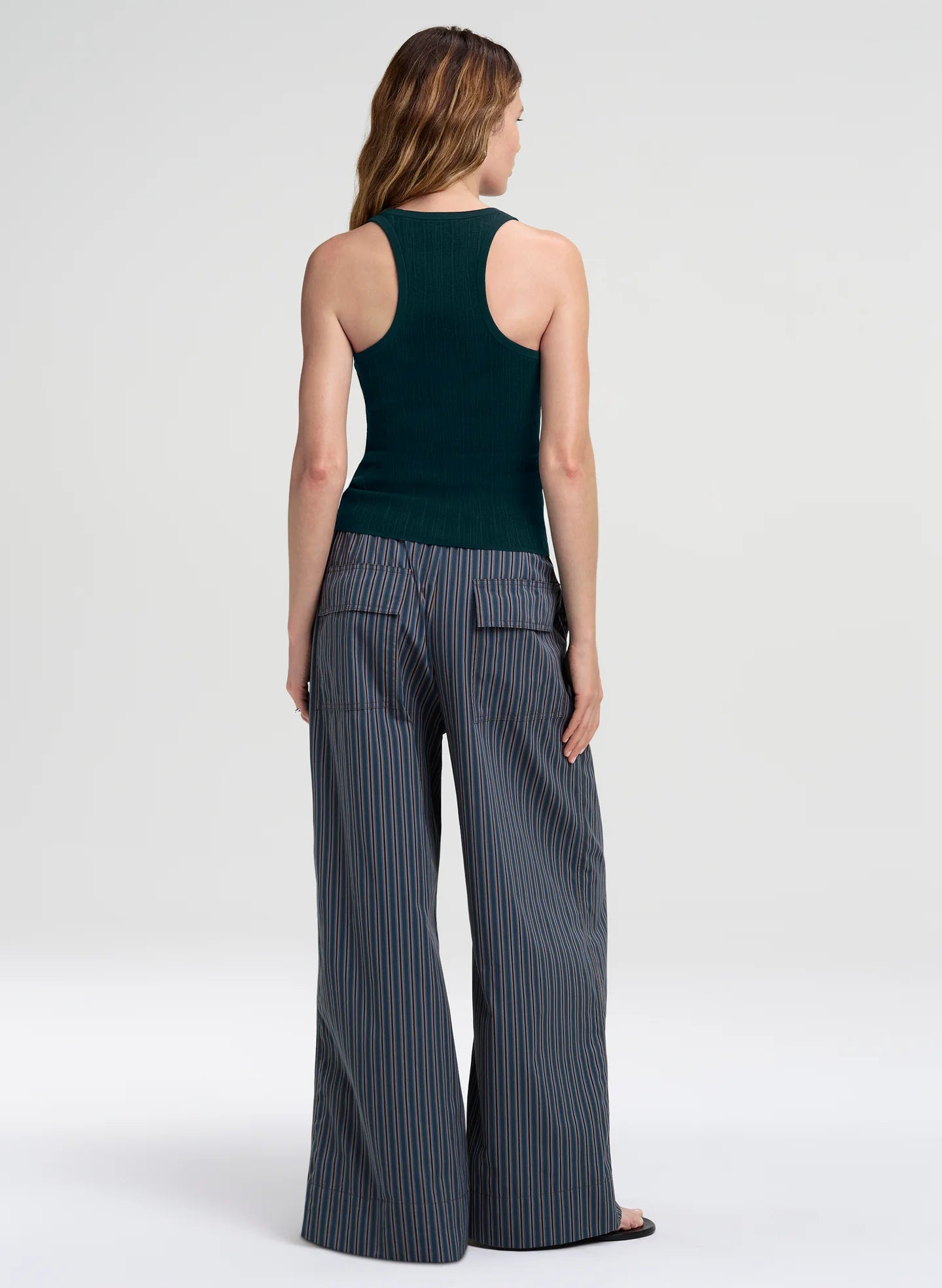 A.L.C. Iris Top - Dark Forest