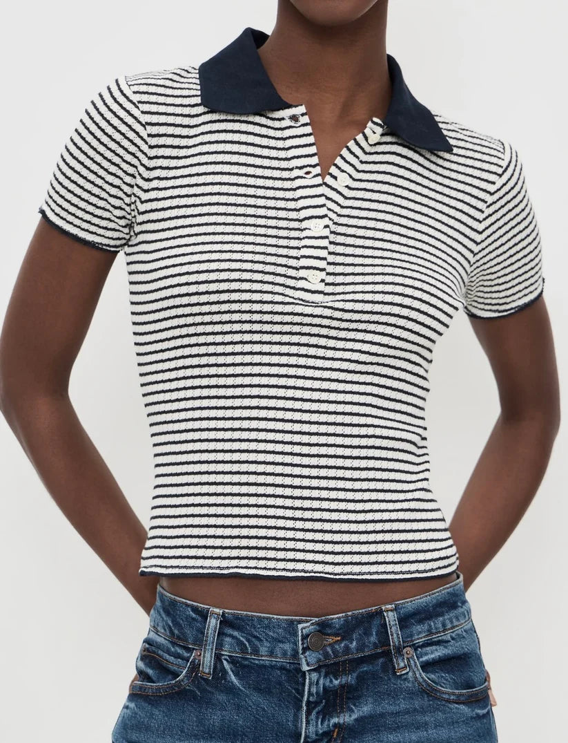 Frame The Pointelle Polo