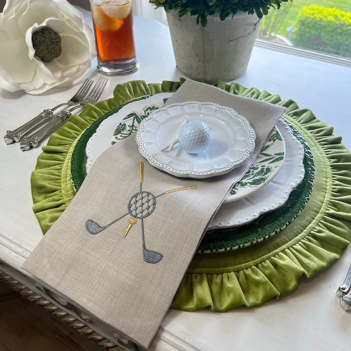 Arte Italica Soft Flax Golf Linen Towel