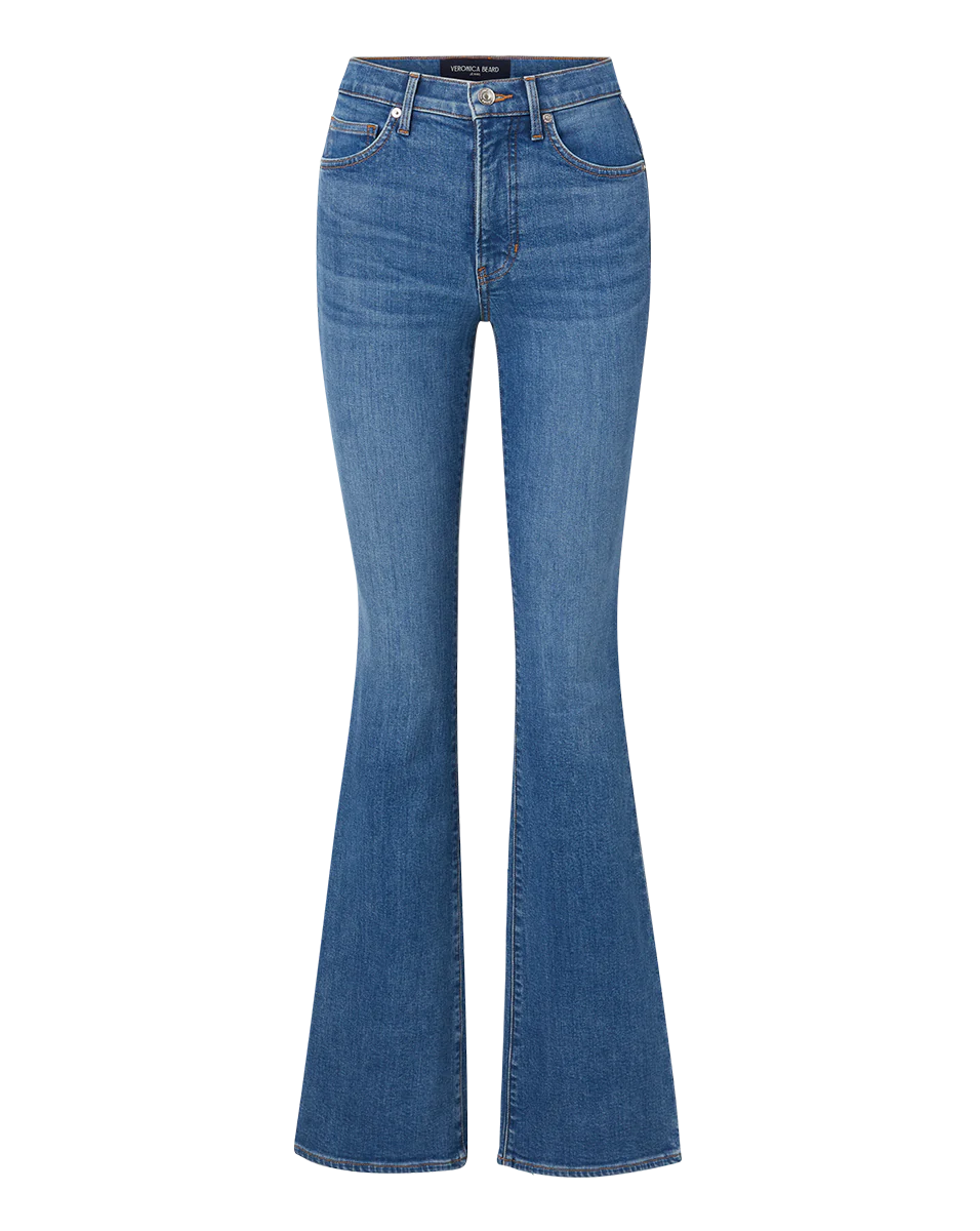 Veronica Beard Beverly Skinny Flare Jean