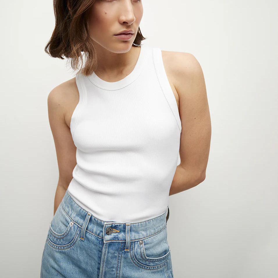 Veronica Beard Cropped Jordyn Tank