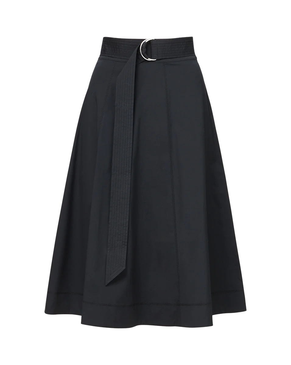 Veronica Beard Facia A-Line Midi Skirt