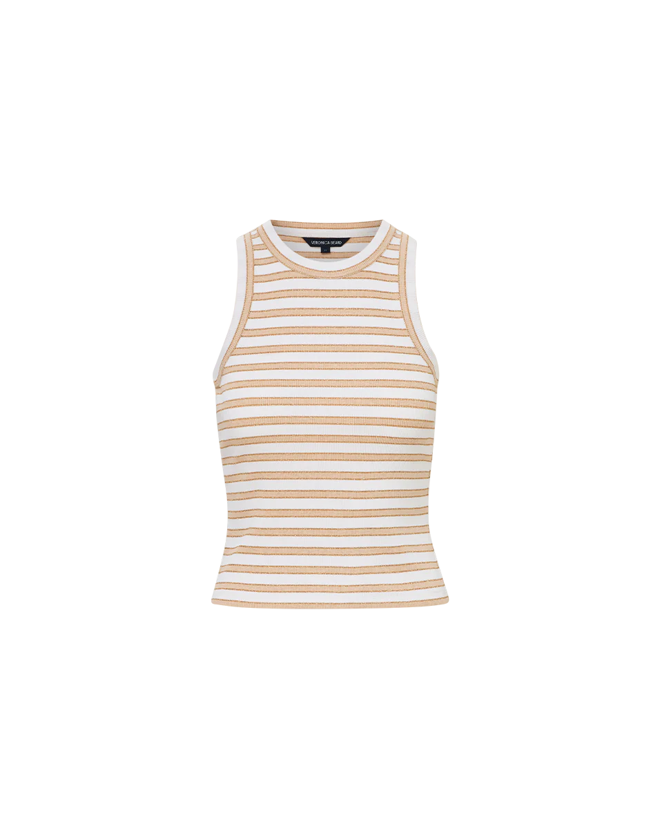 Veronica Beard Cropped Jordyn Tank