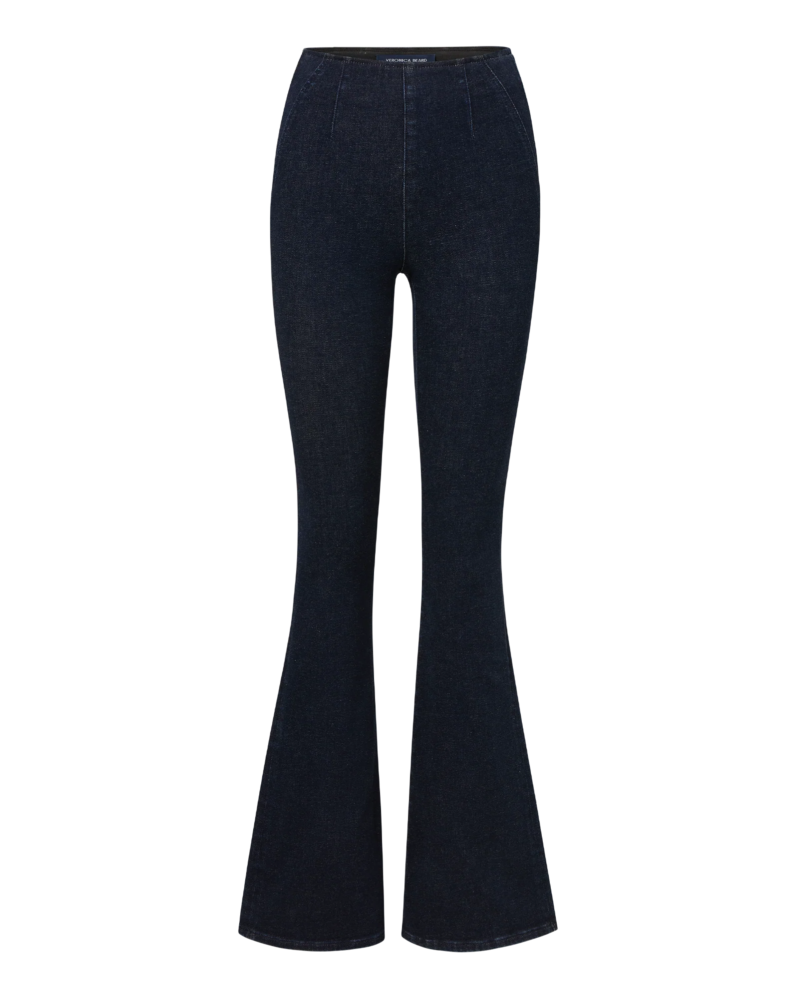 Veronica Beard Beverly Off-Duty Skinny-Flare Jean
