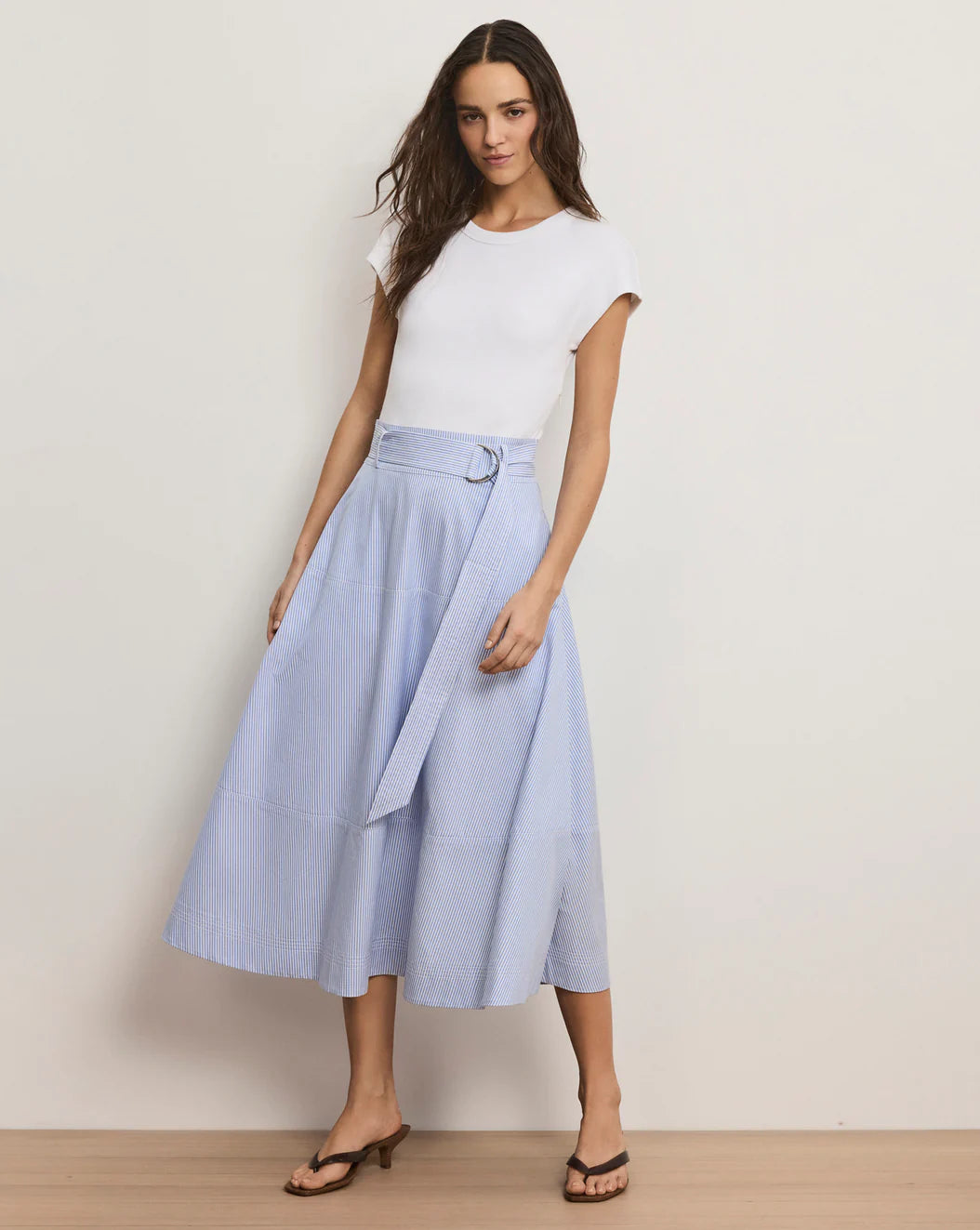 Veronica Beard Belmar Mixed Media Dress
