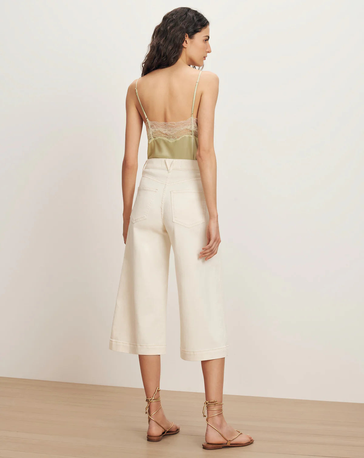 Veronica Beard Marlowe Denim Culotte