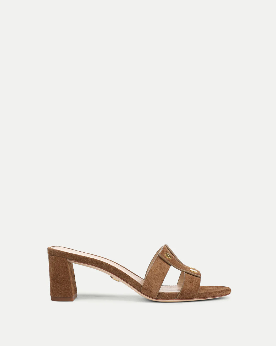 Veronica Beard Via Suede Mid-Heel Sandal