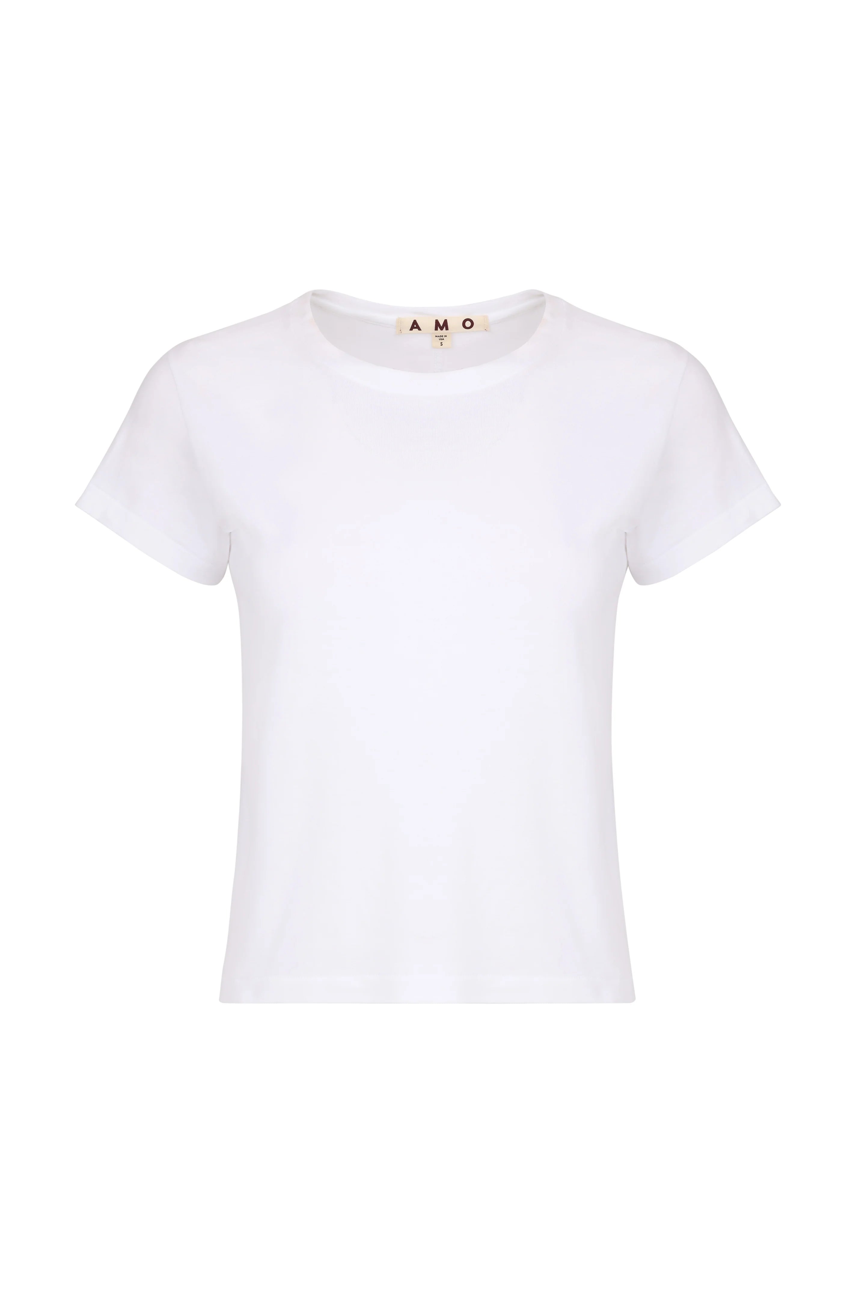 AMO Denim Jade Tee - White