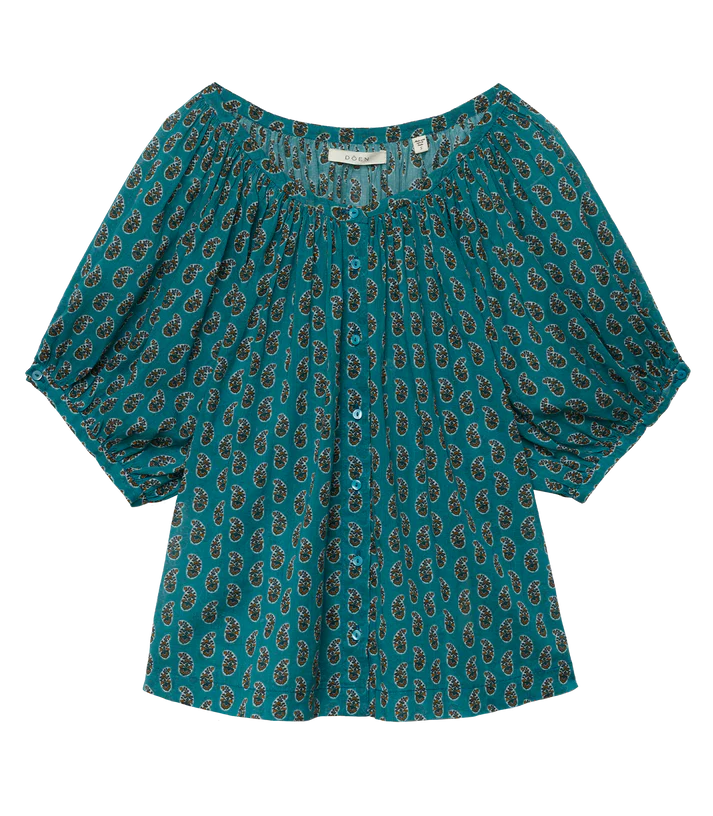 Doen June Top - Alba Paisley