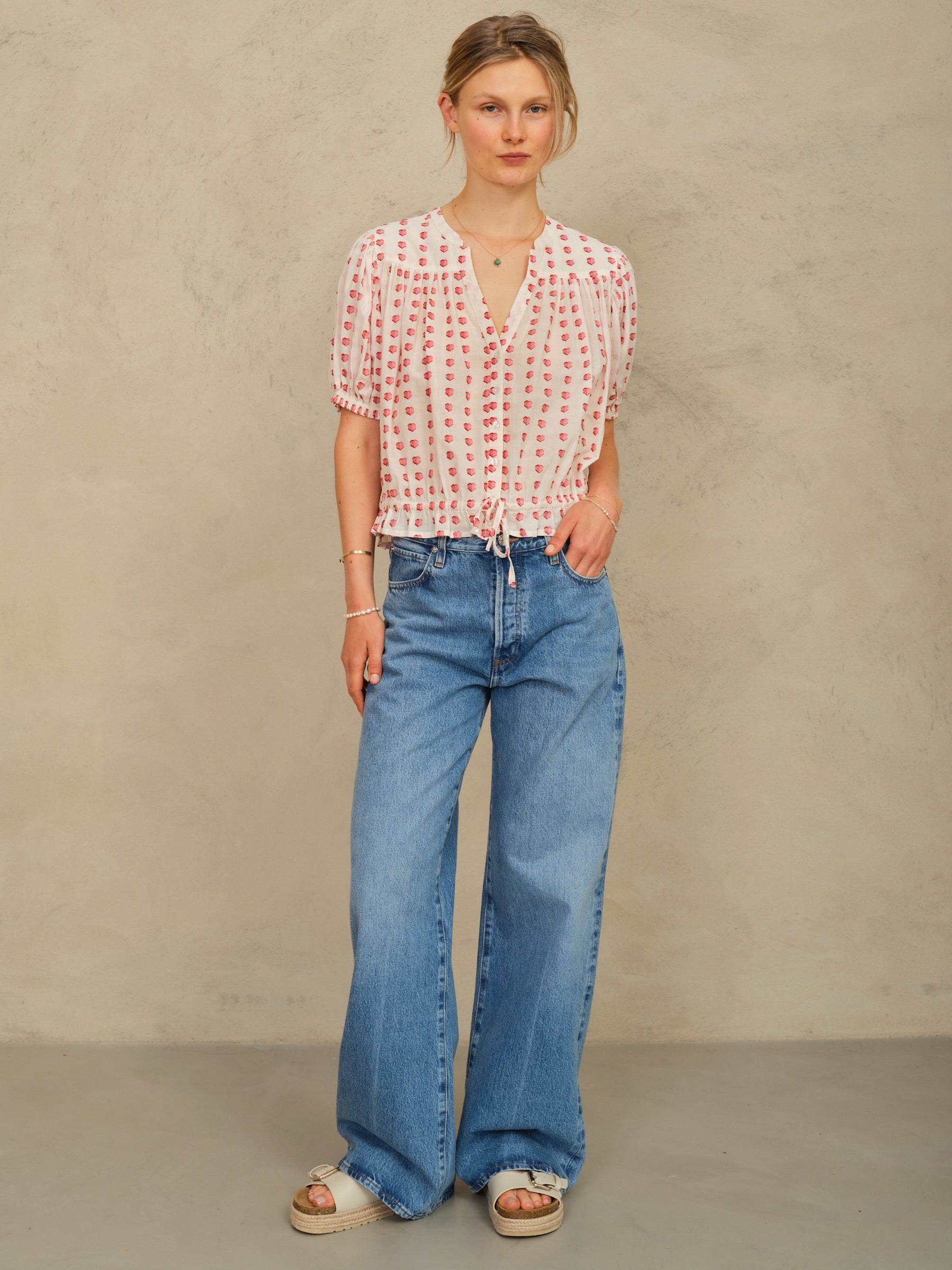 KARLA GATHERED TOP